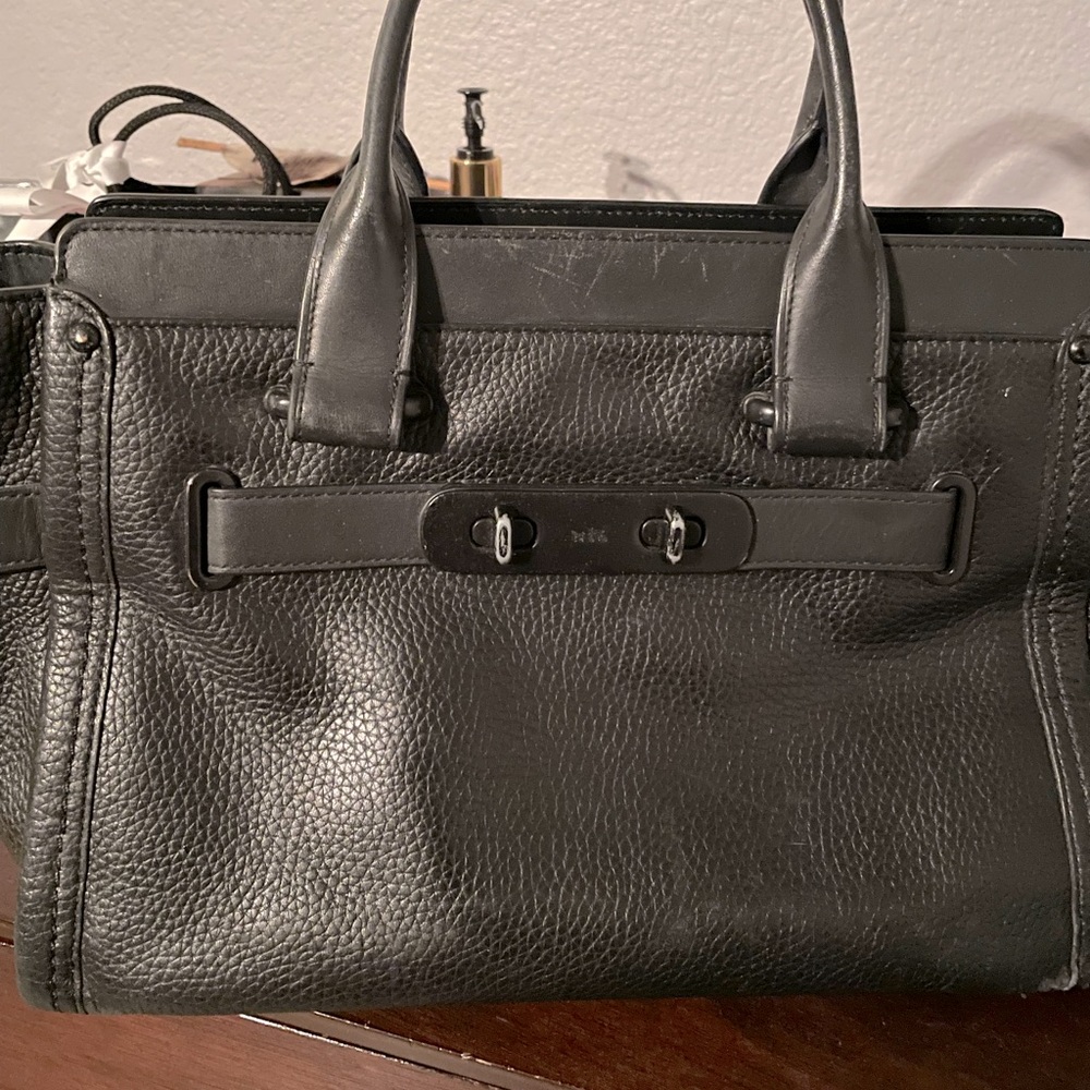 Coach leather crossbody bags